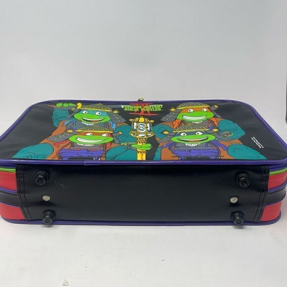 VTG Teenage Mutant Ninja Turtles 3 Movie Suitcase 1993 Vintage TMNT Rare HTF - Picture 3 of 10